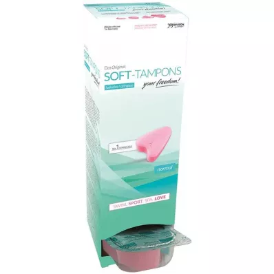 Minkšti tamponai normalūs, 10 vnt Minkšti tamponai normalūs, 10 vnt