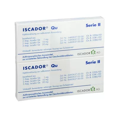 ISCADOR Qu serija II Injekcinis tirpalas, 14X1 ml ISCADOR Qu serija II Injekcinis tirpalas, 14X1 ml