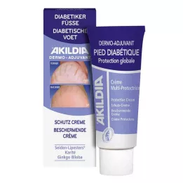 AKILDIA Pėdų apsaugos kremas diabetikams, 75 ml