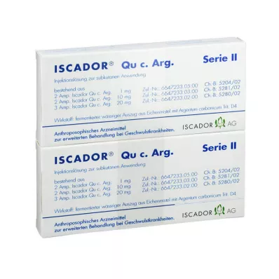 Iscador Qu c.Arg serijos II injekcinis tirpalas, 14X1 ml