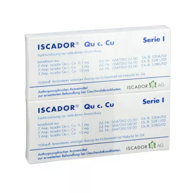 Iscador Qu c.Cu I serijos injekcinis tirpalas, 14X1 ml Iscador Qu c.Cu I serijos injekcinis tirpalas, 14X1 ml
