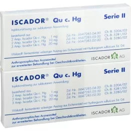 ISCADOR Qu c.Hg serija II Injekcinis tirpalas, 14X1 ml