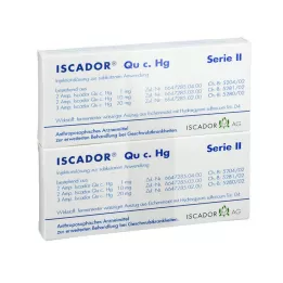 ISCADOR Qu c.Hg serija II Injekcinis tirpalas, 14X1 ml