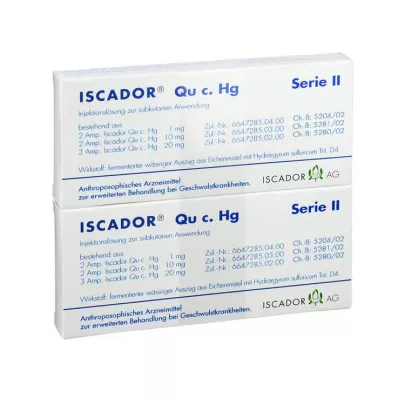 Iscador Qu c.Hg serijos II injekcinis tirpalas, 14X1 ml
