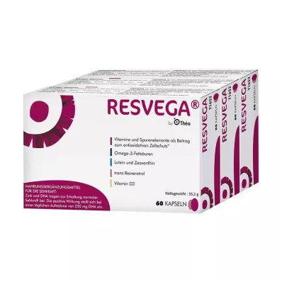 Resvega kapsulės, 3x60 vnt