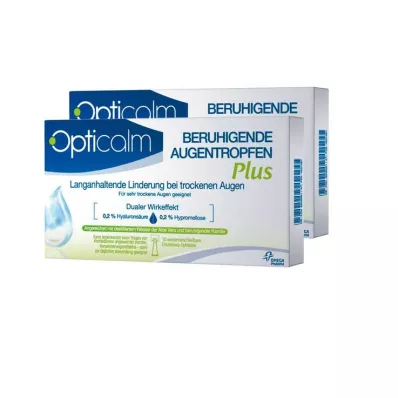 Opticalm raminantys akių lašai Plus viena dozė, 20X0,5 ml Opticalm raminantys akių lašai Plus viena dozė, 20X0,5 ml