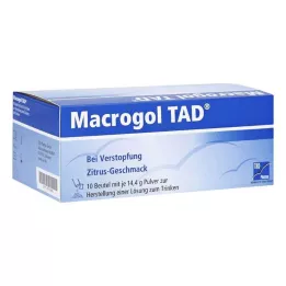 Makrogolio TAD milteliai, 10 vnt