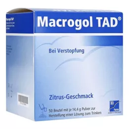 Makrogolio TAD milteliai, 50 vnt