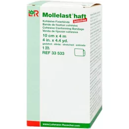 MOLLELAST lipnus tvarstis be latekso 10 cmx4 m, baltas, 1 vnt