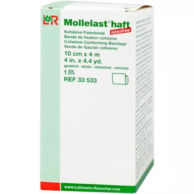 MOLLELAST lipnus tvarstis be latekso 10 cmx4 m, baltas, 1 vnt