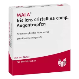 IRIS LENS cristallina comp. akių lašai, 5X0,5 ml