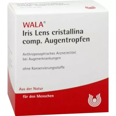 Iris Lens cristallina komp.Akių lašai, 30X0,5 ml