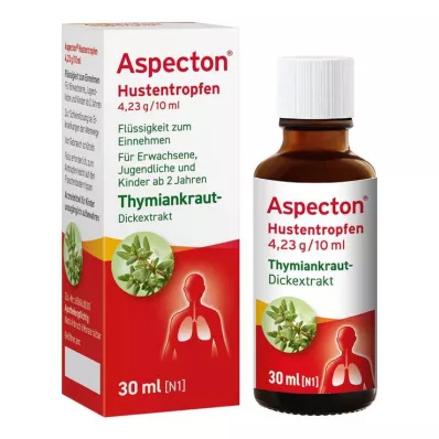 Aspecton® lašai nuo kosulio, 30 ml