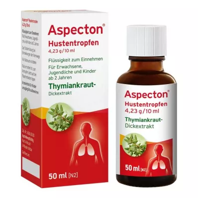Aspecton® lašai nuo kosulio, 50 ml