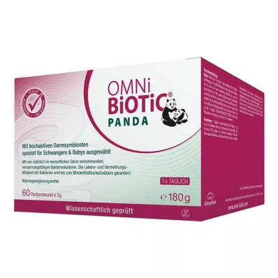 Omni Biotic Panda pudros maišelis, 60X3 g