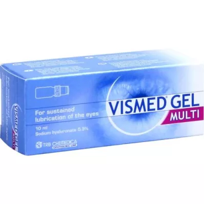 VISMED GEL MULTI Akių lašai, 10 ml