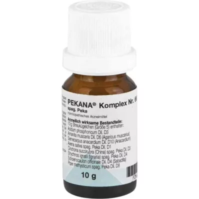 Pekana komplekso numeris 6 6 spag.Peka rutuliukai (10 g) Pekana komplekso numeris 6 6 spag.Peka rutuliukai (10 g)
