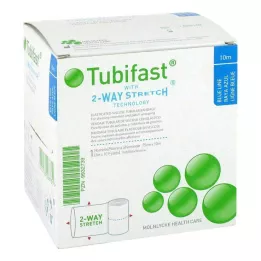 TUBIFAST Dviejų krypčių ruožas 7,5 cmx10 m mėlynos spalvos, 1 vnt