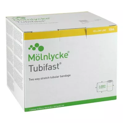 TUBIFAST Dviejų krypčių ruožas 10,75 cmx10 m, geltonas, 1 vnt
