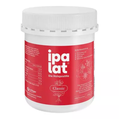 Ipalat gerklės pastilės classic, 400 vnt