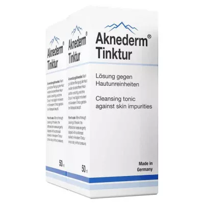 Acnederm tinktūra, 2X50 ml