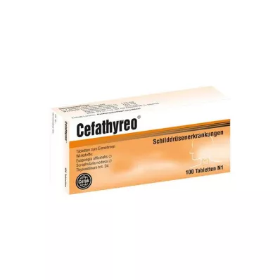Cefathyreo tabletės, 100 vnt Cefathyreo tabletės, 100 vnt