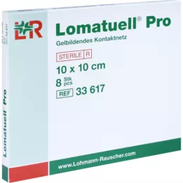 LOMATUELL Pro 10x10 cm sterilus, 8 vnt