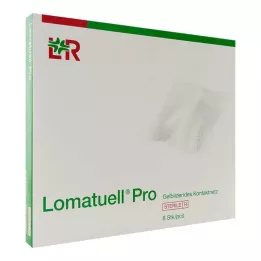 LOMATUELL Pro 10x20 cm sterilus, 8 vnt