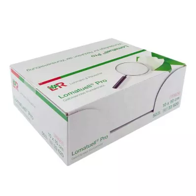 LOMATUELL Sterilus 10x10 cm, 50 vnt