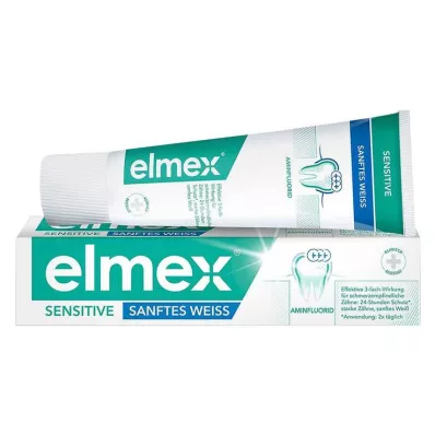 ELMEX SENSITIVE Švelni balta dantų pasta, 75 ml