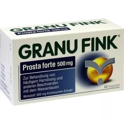 GRANU FINK Prosta forte 500 mg kietosios kapsulės, 40 vnt