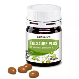 SOVITA CARE Folio rūgštis Plus, 120 kapsulių