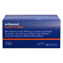 ORTHOMOL Junior C plus granulės, 30 vnt
