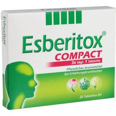 ESBERITOX COMPACT Tabletės, 20 vnt