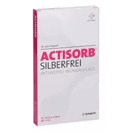Actisorb besidabriniai 10,5x19 cm kompresai, 10 vnt