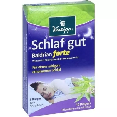 KNEIPP Gerai miegoti Valerijono forte tabletės, 30 vnt