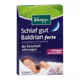 Kneipp Sleep well Valerian forte dengtos tabletės, 30 vnt