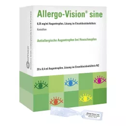 ALLERGO-VISION sine 0,25 mg/ml AT vienkartinė dozė, 20X0,4 ml