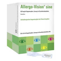 ALLERGO-VISION sine 0,25 mg/ml AT vienkartinė dozė, 50X0,4 ml