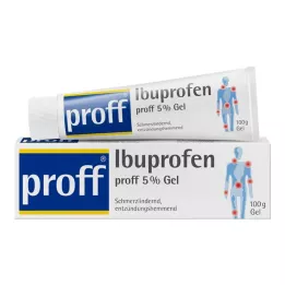 IBUPROFEN Proff 5% gelis, 100 g