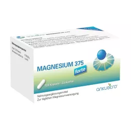 MAGNESIUM 375 forte kapsulės, 120 kapsulių