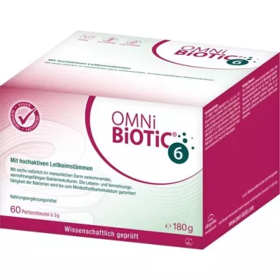 OMNI BiOTiC 6 paketėlis, 60 vnt