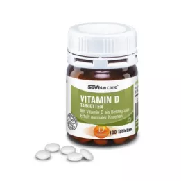 SOVITA CARE Vitamino D tabletės, 180 kapsulių