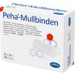 PEHA-MULLBINDE 4 cmx4 m, 20 vnt