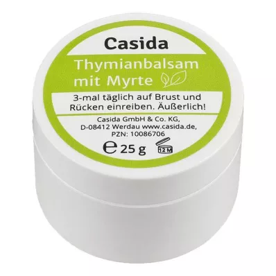 Čiobrelių balzamas su mirtomis suaugusiems, 25 g