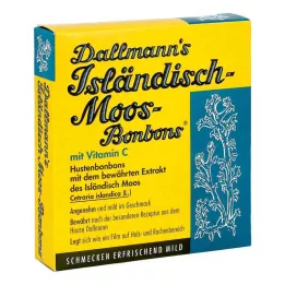 DALLMANNS Islandijos samanų saldainiai, 20 vnt