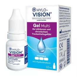 HYLO-VISION Geliniai akių lašai, 10 ml