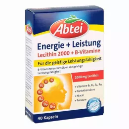 ABTEI Lecithin 2000 Plus B-Vitamine Capsule, 40 Capsule