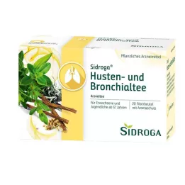 SIDROGA Arbatos nuo kosulio ir bronchų filtravimo maišeliai, 20X2,0 g
