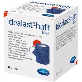 IDEALAST-bandaj colorat de 6 cmx4 m albastru, 1 buc